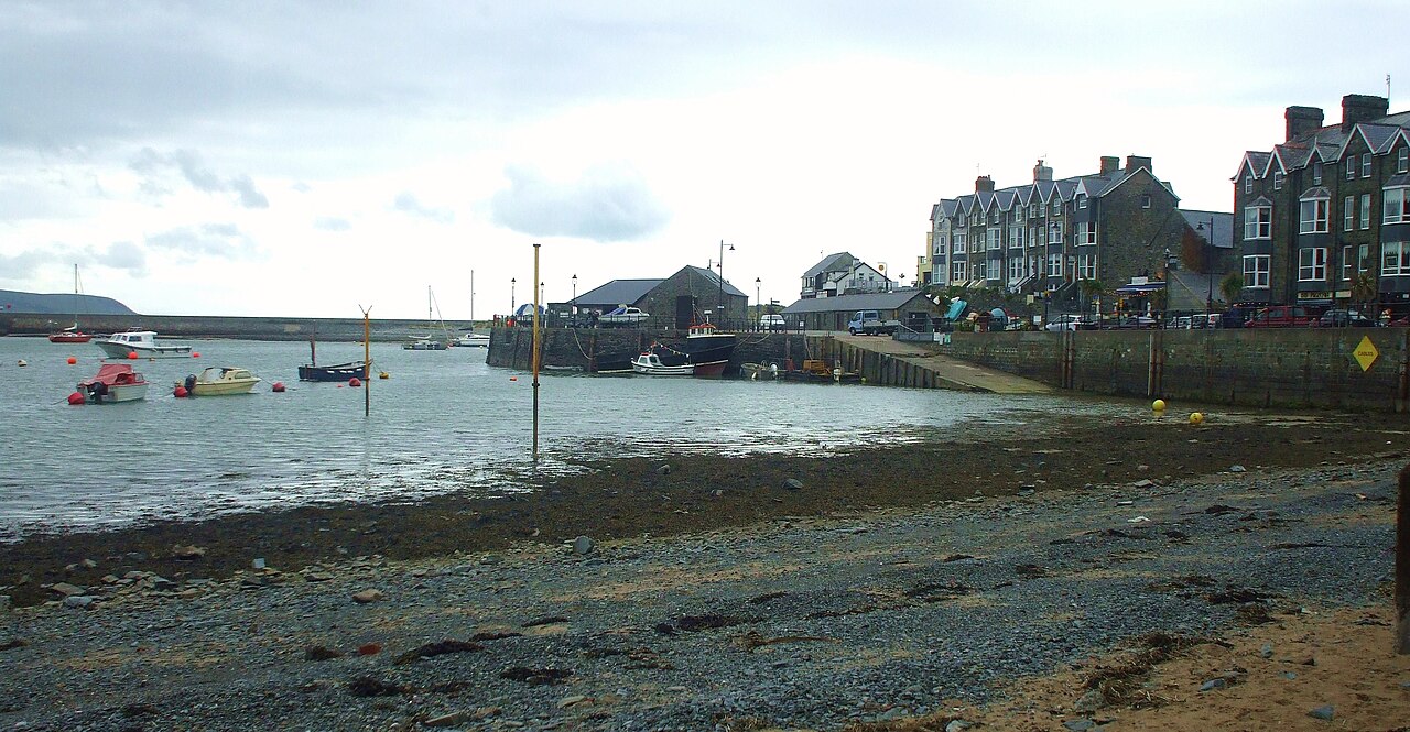 Boats in Barmouth harbour