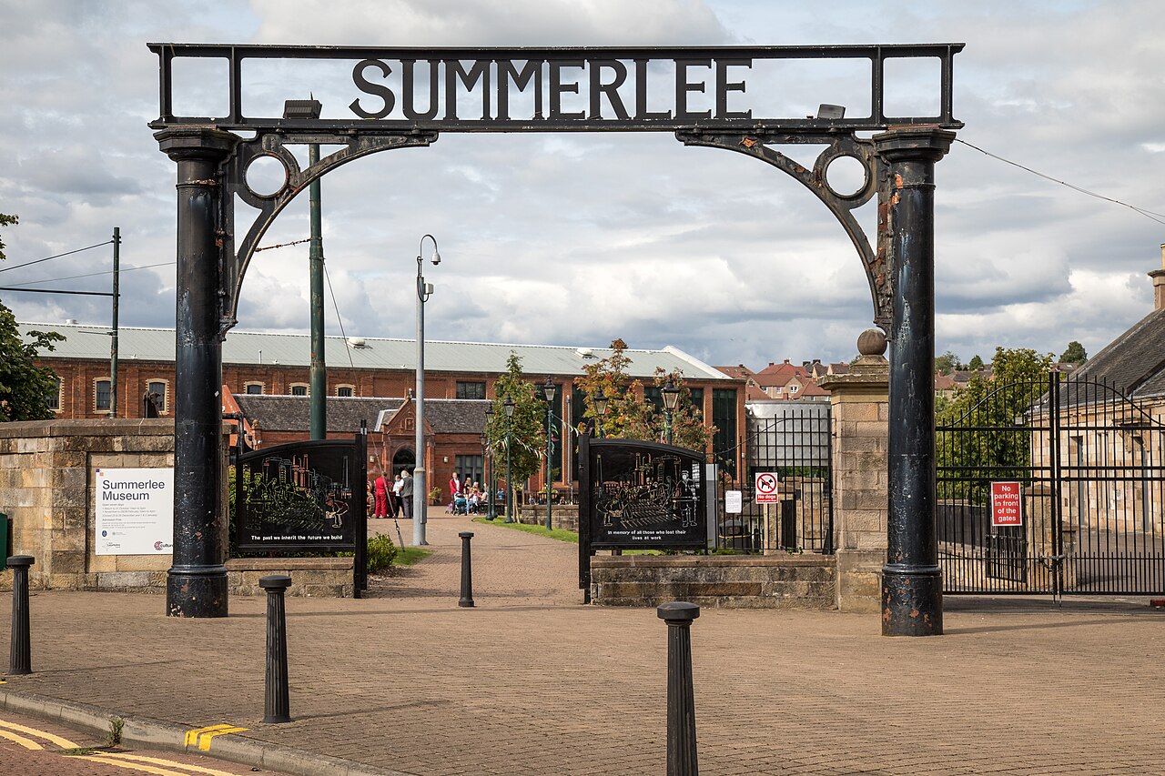 Summerlee Museum exterior in Coatbridge