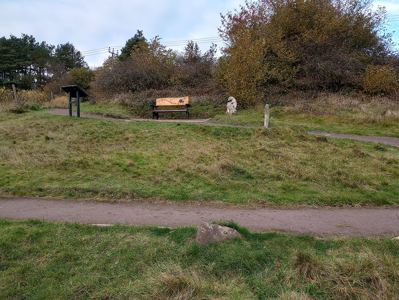 Badger Trail at Palacerigg Country Park