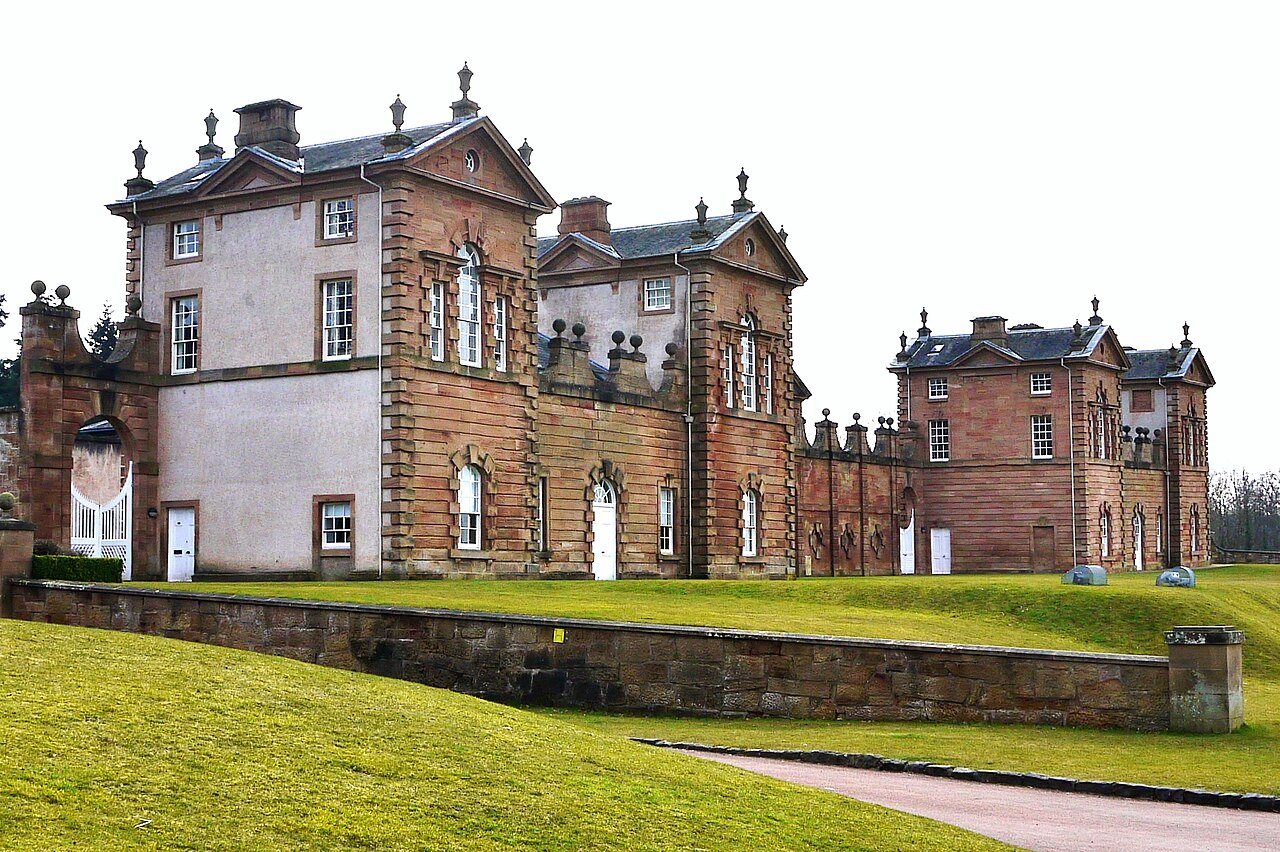 Chatelherault Hunting Lodge within the country park.