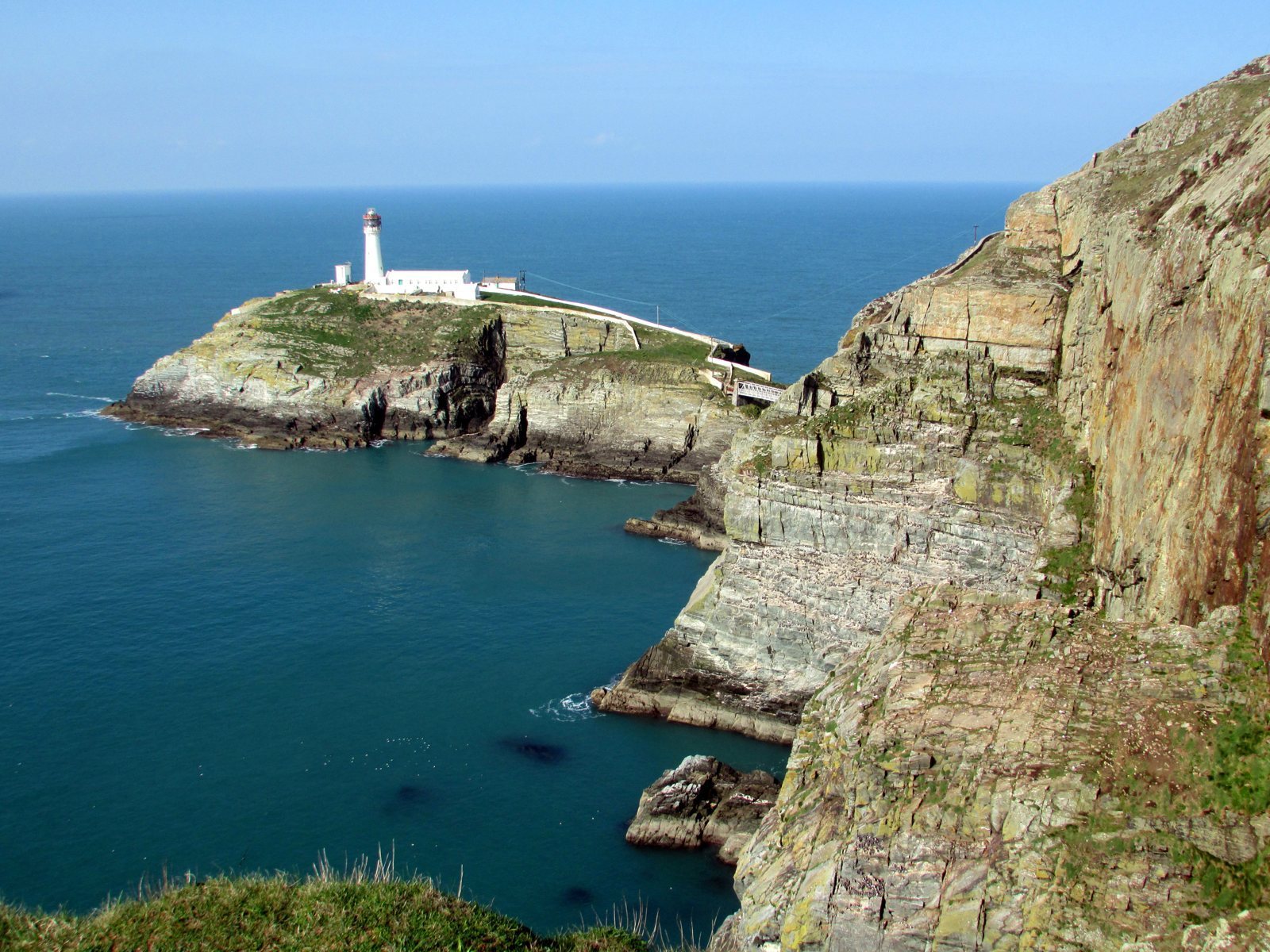 South Stack Lighthouse near Holyhead