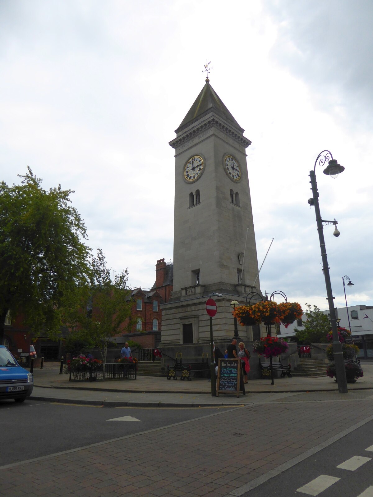 Leek town centre