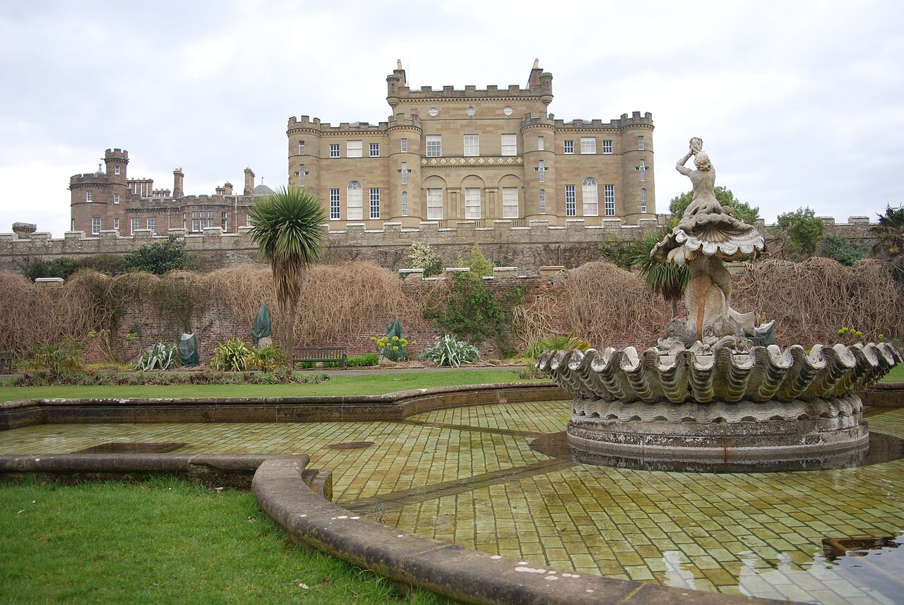 Culzean Castle on the coast, four miles west of Maybole