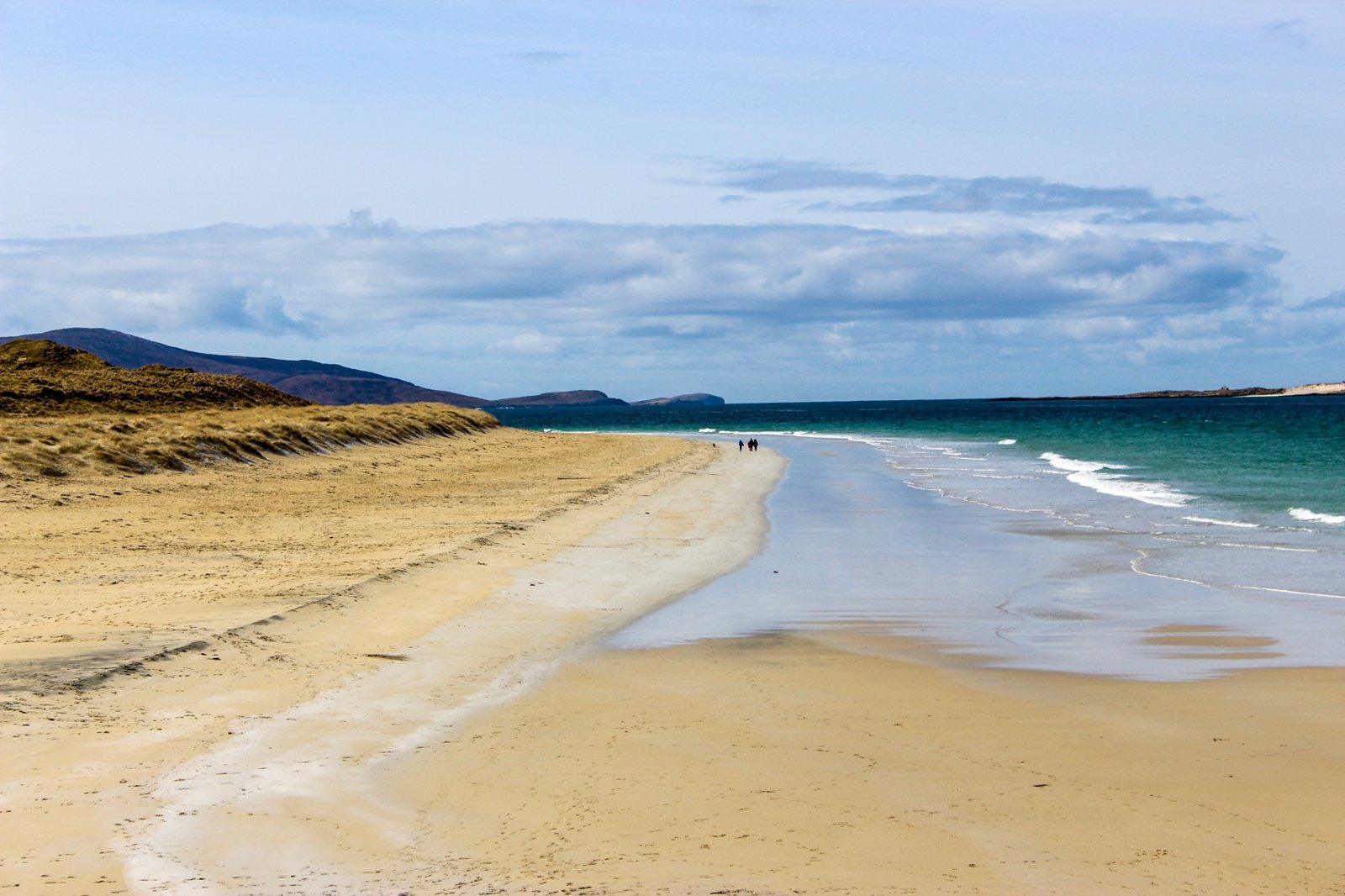Luskentyre Beach on Harris, a separate outing from Tarbert