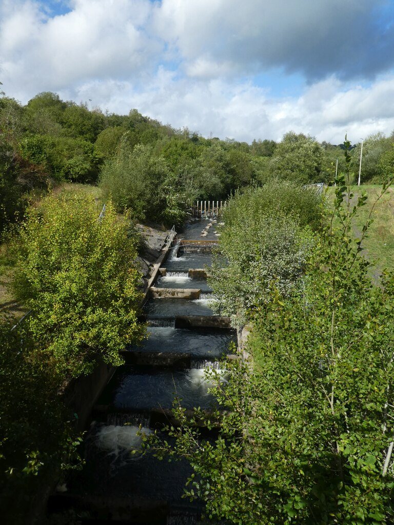 Bargoed Taf in Parc Taf Bargoed near Treharris