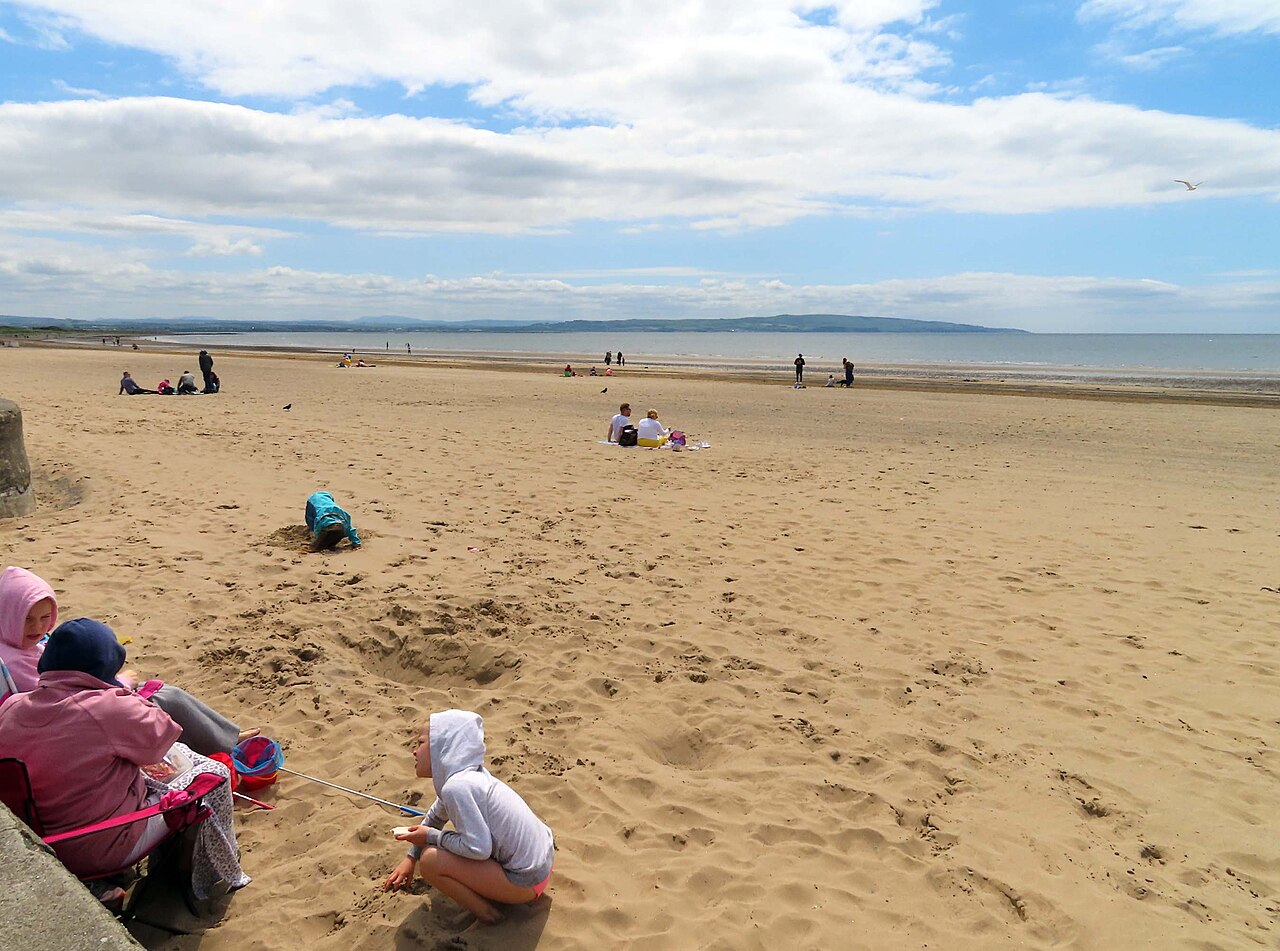The beach at Troon